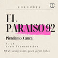 Colombia El Paraiso 92 SL-28 | Yeast Fermentation